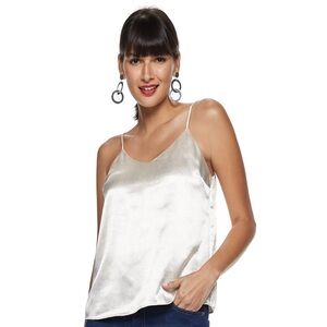 Nine West Cream Sleeveless Camisole Top